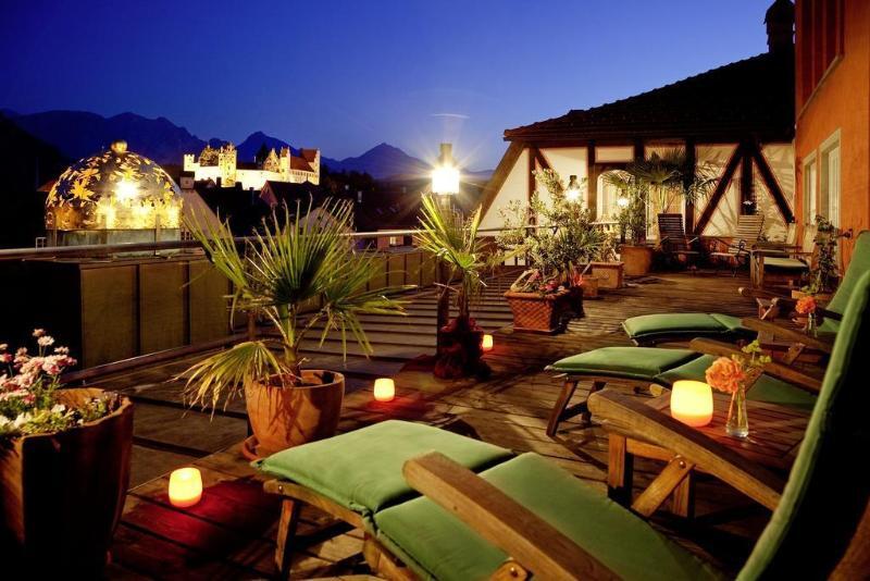 Hotel Hirsch Fussen Bagian luar foto